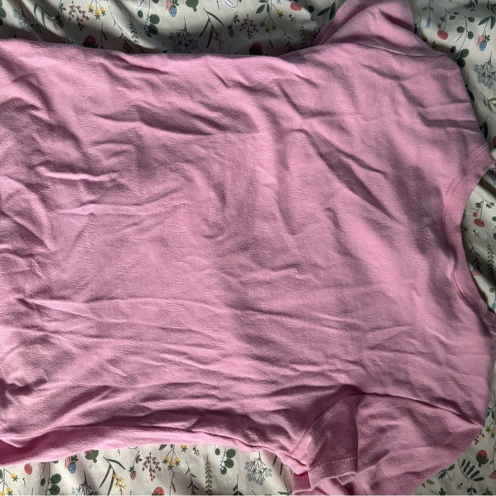 Skims baby pink tee